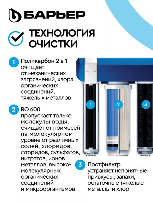 -24% Водоочиститель Evolution OSMO Барьер  фото 4