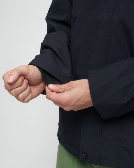 Куртка спортивная мужская большого размера темно-синего цвета 88676TS - Wonderrman фото 10