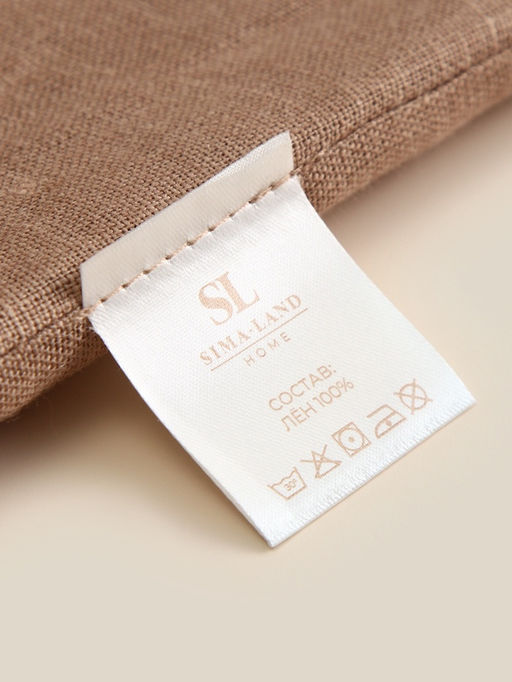 Халат домашний женский SL Linen Home, размер L, кофейный