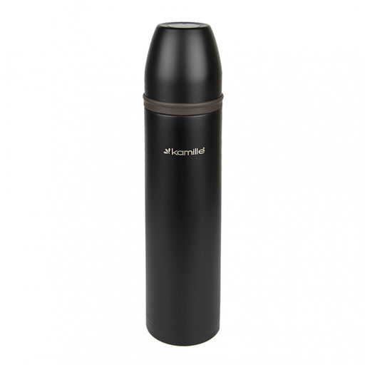 Термос 1,0 л нерж стали с пласт. вставками арт. 2059В