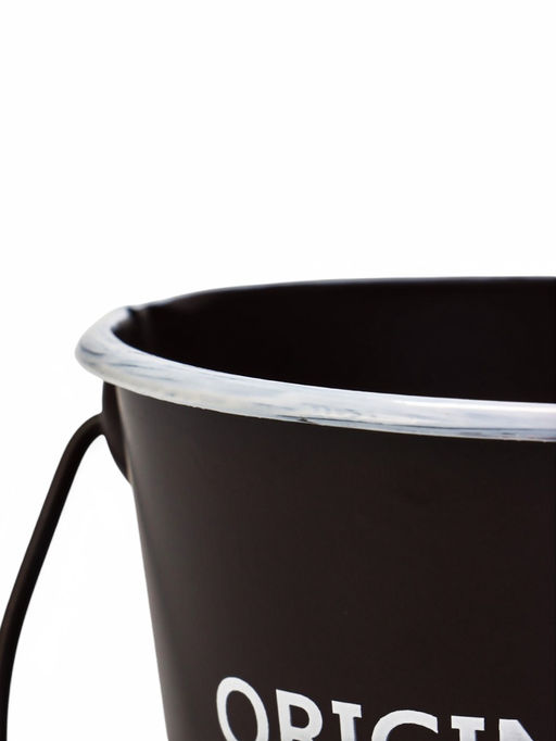 Цена за 2 шт. Кашпо - ведёрко Original Sweet Flowers, 600 мл, металл, коричневое - Take it easy фото 11