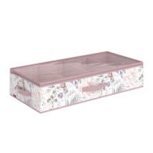 Кофр для хранения обуви со съемными перегородками, 4 секции, 70*35*15 см, BOTANIC LILAC, шт - Valiant фото 7
