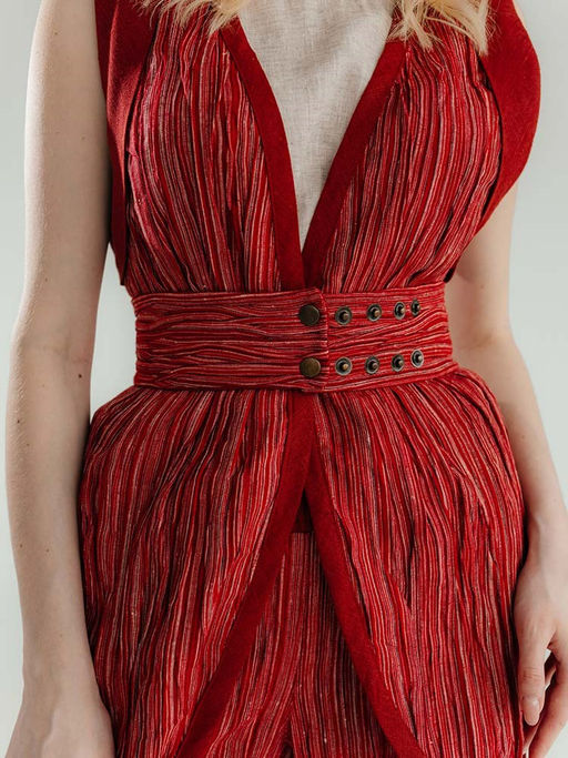 жилет лен 60%, хлопок 40% - Волтри фото 2