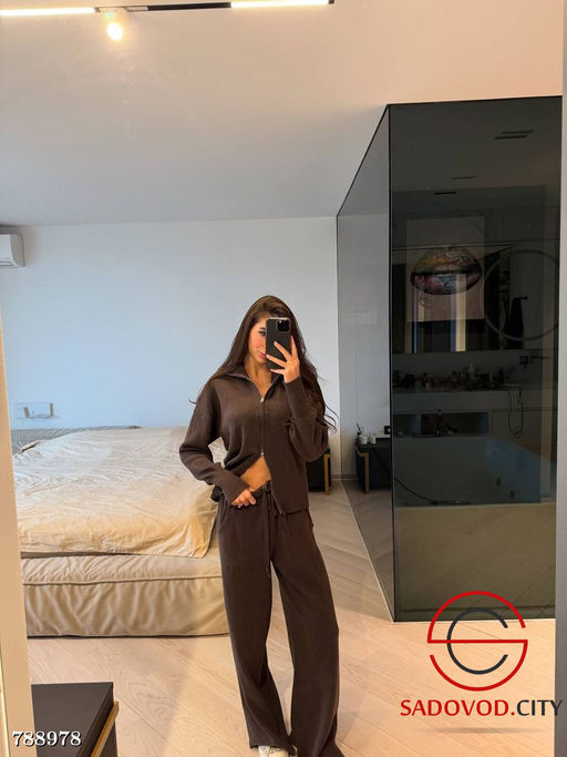 Женский спортивный костюм двойка - Bruno фото 5