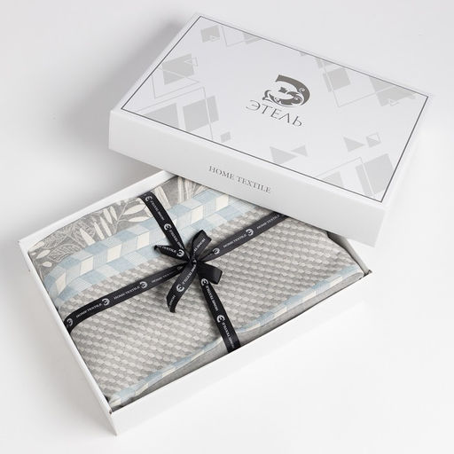 Покрывало хлопковое Этель Листья 200х2405 см, 100%хлопок, 300гр/м2  фото 7