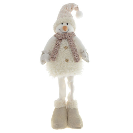 Игрушка набивная "Снеговик", L24 W14 H72/51 см, 2в.