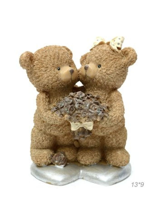 Фигурка Медвежонок с сердцем 13х9 см / 708-23 /уп 72/ - Галеонтрейд фото 3