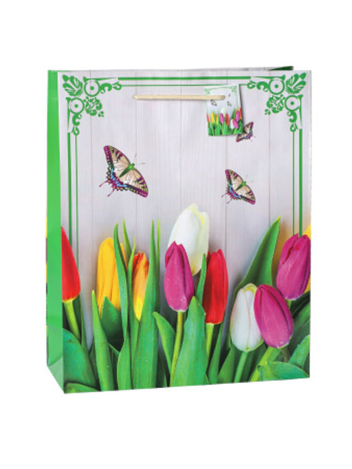 Пакет подарочный 26х32x10см / 1201-2 /уп 12/720/микс/128г/м2 / 732724 - Галеонтрейд фото 4