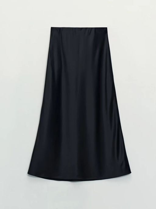 Атласная юбка миди ZR2604013505-50 / Zarina  фото 7