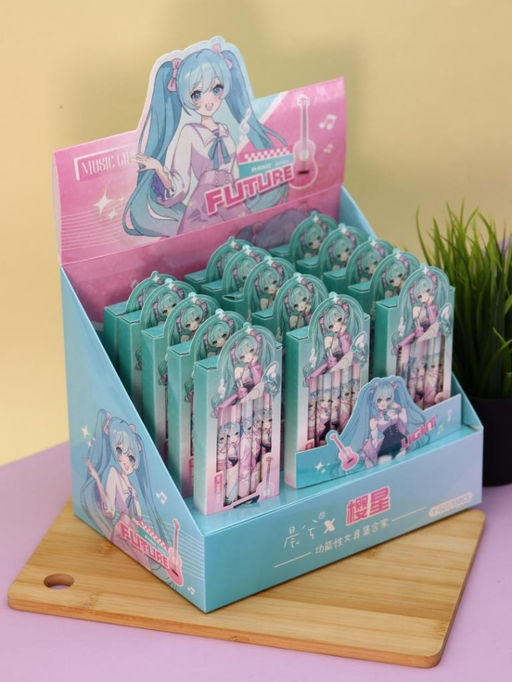 Набор маркеров-текстовыделителей 6 шт. "Star girl"