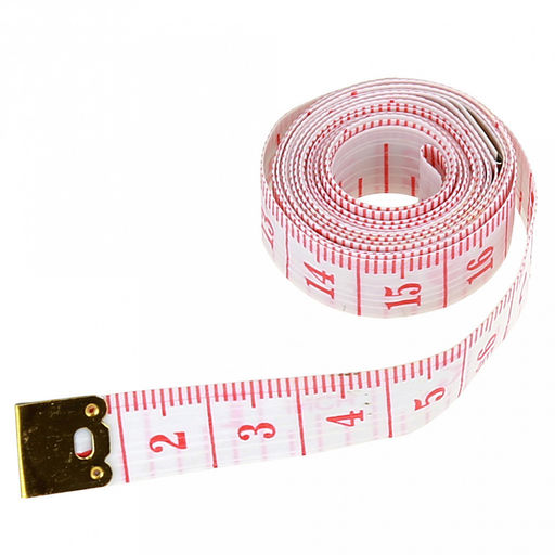 Метр портновский 150см, набор 2 штуки, ПВХ, в блистере (Китай)