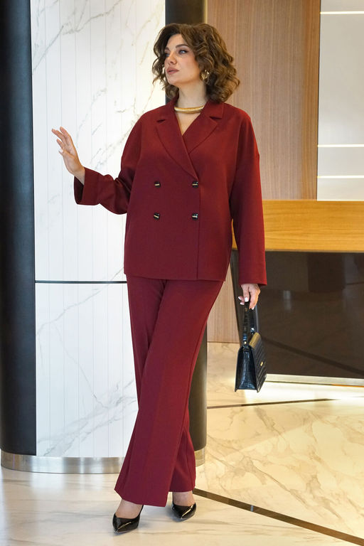 Костюм ALANI 2437 бордо