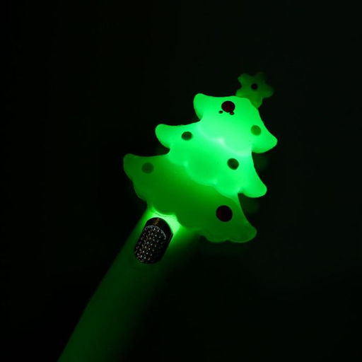 Цена за 36 шт. Ручка гелевая Calligrata Новый год, неавтоматическая, светящаяся, чёрные чернила, 0,5 мм, подарочная, МИКС - Simaland фото 9