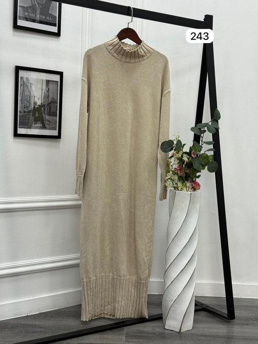 Платье #КТ243, бежевый - Dommod фото 11