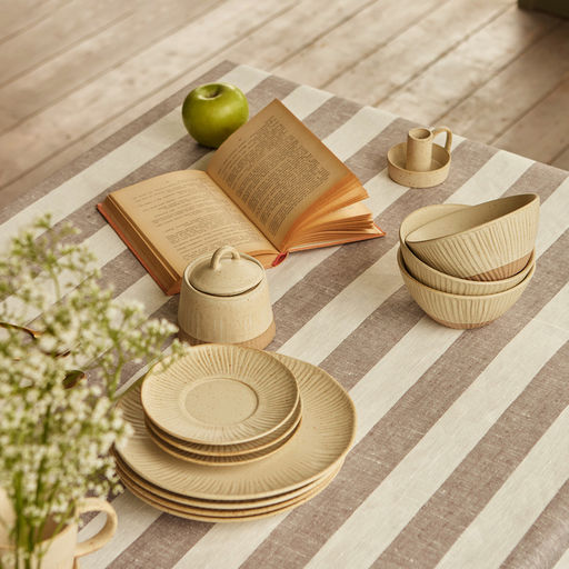 Скатерть SL HOME Strictly, 250×140 см, лён 100%, 260 г/м²