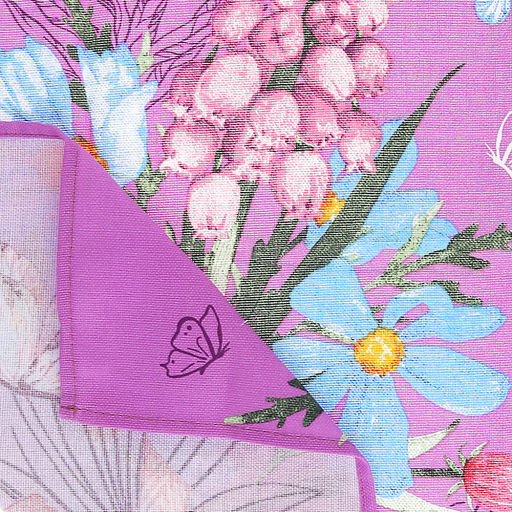 Салфетка хозяйственная 50х60см "Лето" 3, рогожка 171г/м2, хлопок 100%, без упаковки, "Домашняя мода" (Россия)