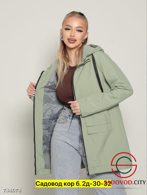 Ветровка с капюшоном женская - Bruno фото 4