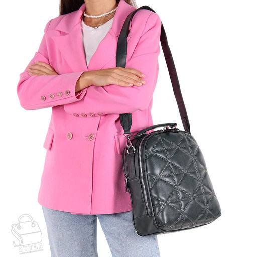 Рюкзак женский 575338-3 d.green Velina Fabbiano/50  в Новосибирске