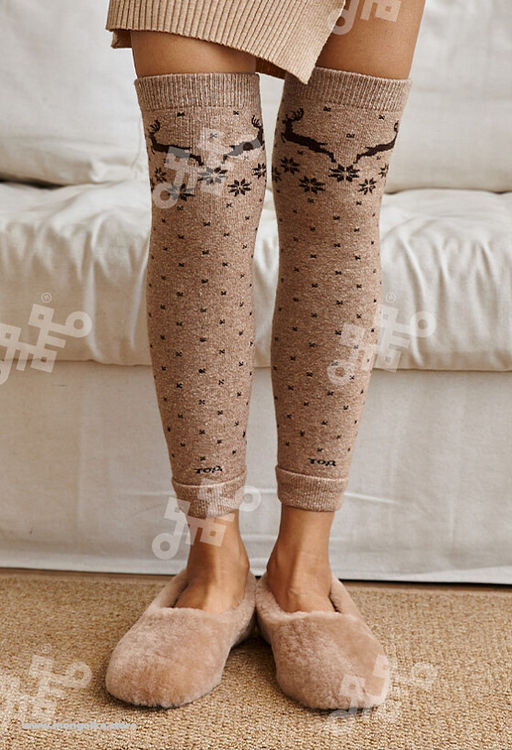 Гетры из монгольской шерсти (арт. 01262) - Тод оймс ххк фото 3