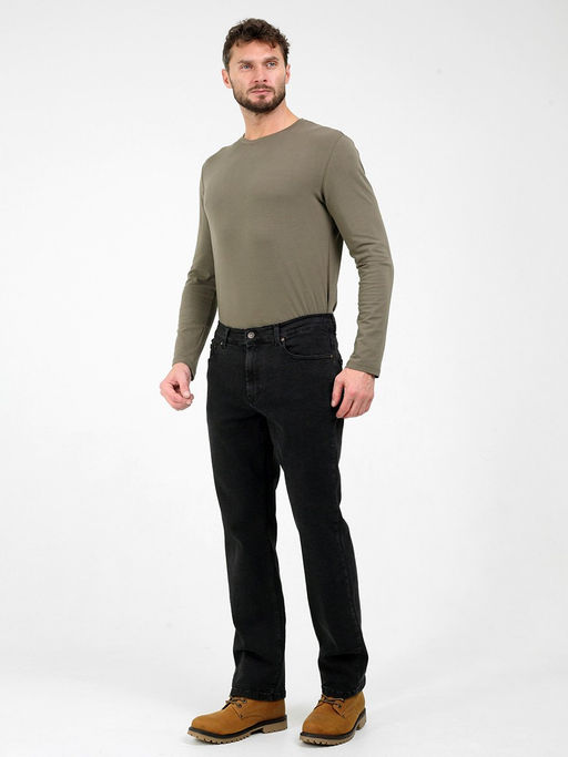 Мужские джинсы утепленные - F5 фото 4