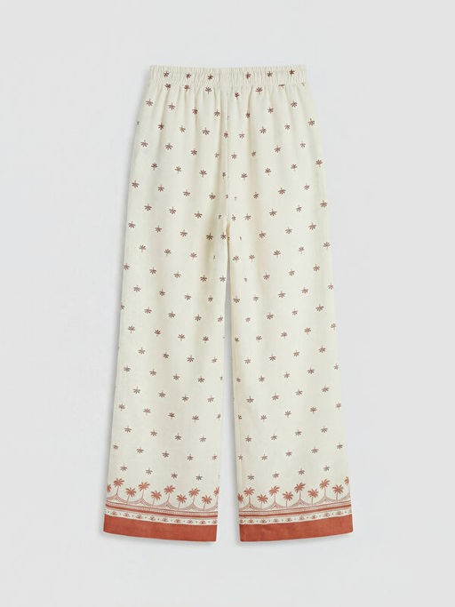 K?z ?ocuk Desenli Pantolon