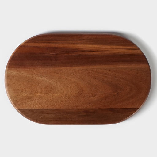 Набор для подачи сыра «Мрамор», 2 ножа, 28×18.5×1.5 см, акация