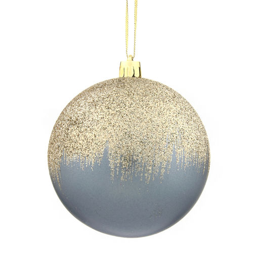 Набор из 12шт Украшение новогоднее Шар "Алмазная роскошь", D 8 см, L35 W27 H8,5 см