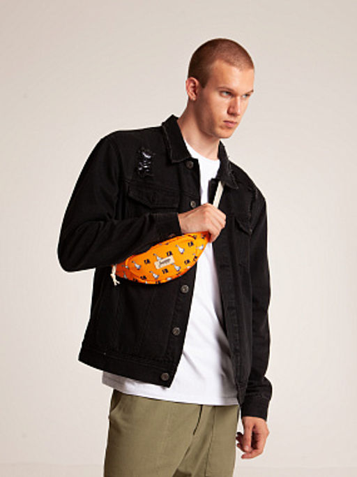 Сумка ЗАПОРОЖЕЦ Gusi Small Waist Bag ZIP ORANGE фото 3