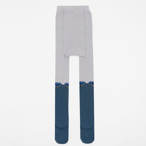 Колготки детские KAFTAN «Машина», рост 116-122 см, серые