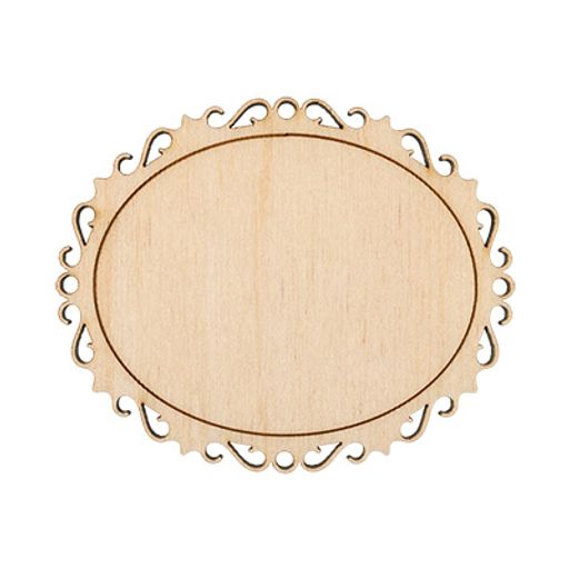 Заготовка для декорирования Mr. Carving ВД-339 Бирка резная фанера 0.3 см 2 шт №1  фото 4