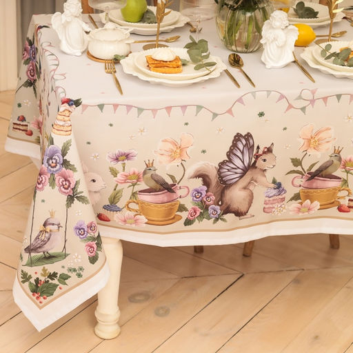 Скатерть «Доляна» Magical beasts, 145×215±3 см