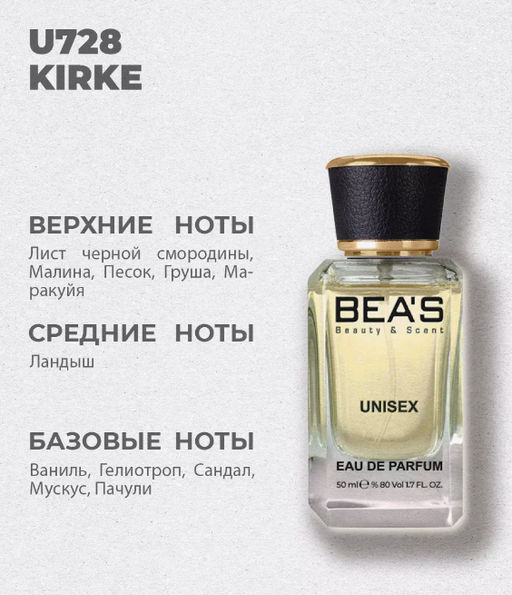 Парфюм Beas 50 ml U 728  unisex  фото 4