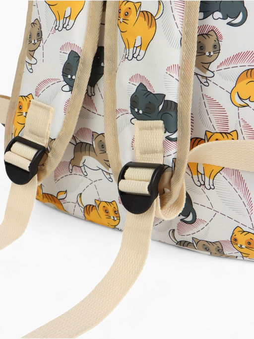 Набор: рюкзак школьный и пенал, с карманами, с принтом, размер 29?12?41 см, розовый