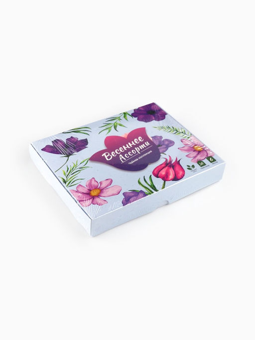 Чай подарочный Весеннее ассорти, 36 пакетиков