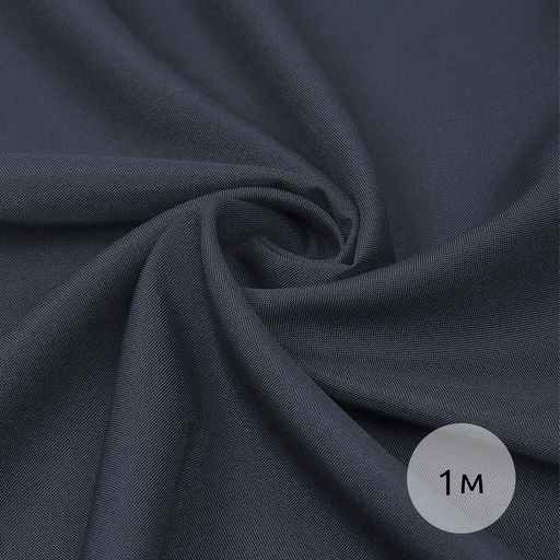 Ткань габардин TBYGab-150156 150г/м? 150см цв.S156 т.серый уп.1м