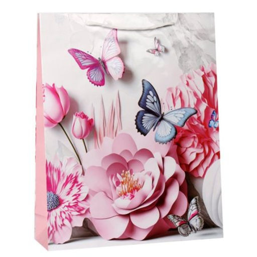 Цена за 12 шт. Пакет подарочный 32x40x10см / 467L /уп 12/840/ микс - Галеонтрейд фото 2