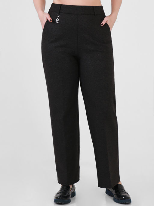 Брюки утепленные прямые зимние