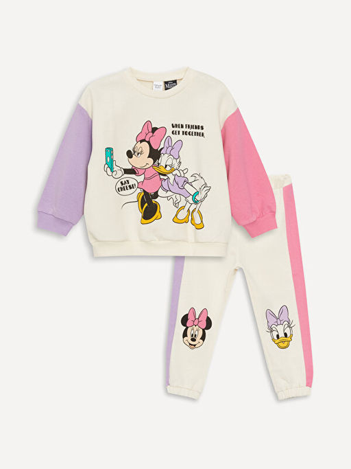 Minik Ressam K?z Bebek Sweatshirt ve E?ofman Alt - Waikiki фото 3