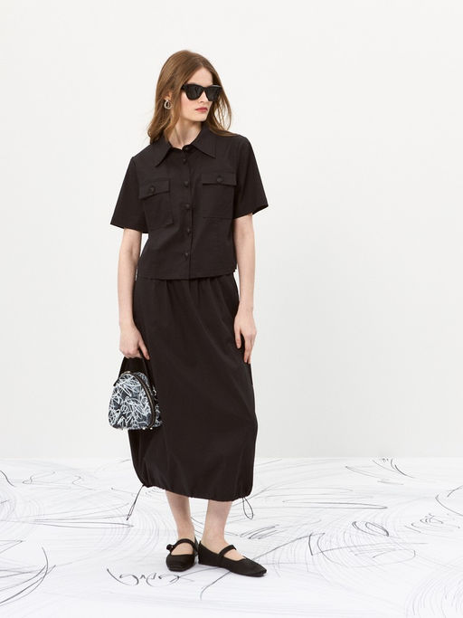 Сумка ELEGANZZA Z9644-7571 black/white  фото 6