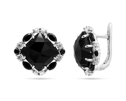 Серьги, оникс, МЦВ77