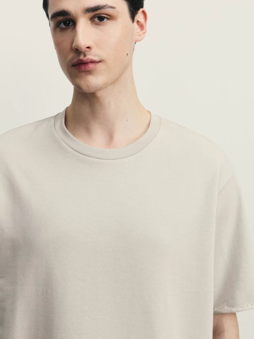 Футболка из плотного хлопка / Zarina фото 6