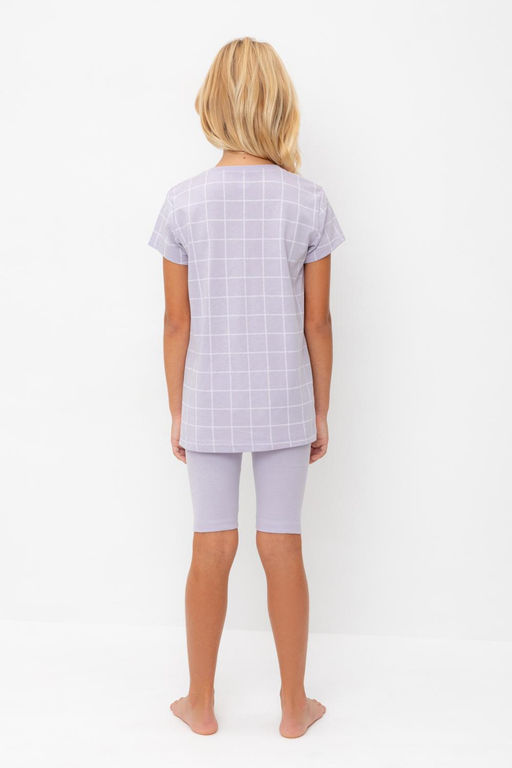 К 1641/лепесток орхидеи,двойная клетка пижама дет