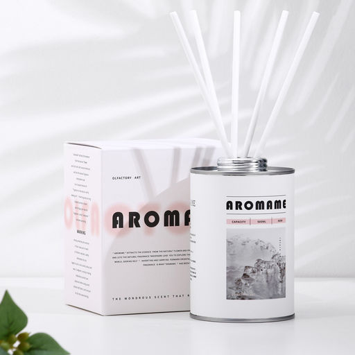 Набор диффузор ароматический Aromame, гардения жасминовидная, 500 мл, круглая банка - Simaland фото 4