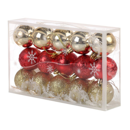 Елочные шары 15 штук 5 см / B-2583 /уп 96/ - Галеонтрейд фото 8