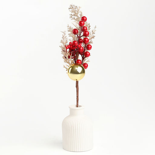 Ветка декоративная новогодняя, 32?13?8 см