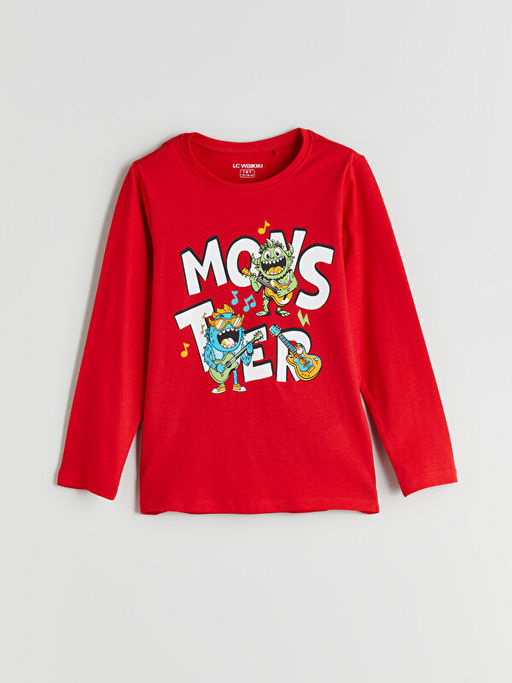 Bisiklet Yaka Erkek ?ocuk Pijama ?st