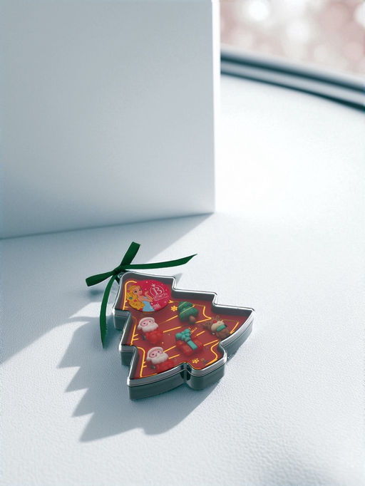 Кольца детские Выбражулька Ёлка, 6 шт. разноцветные, безразмерные