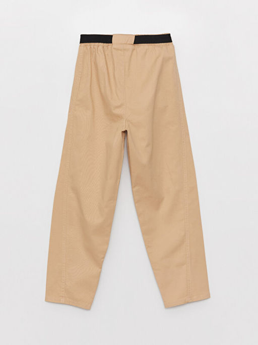 Beli Lastikli Slouchy K?z ?ocuk Pantolon - Waikiki фото 3