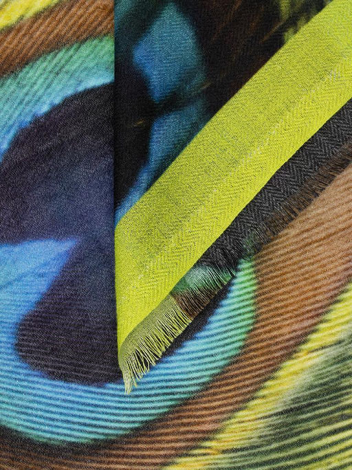 Палантин жен. шерсть+каш 70х180 J42-50712-14 - Eleganzza фото 2