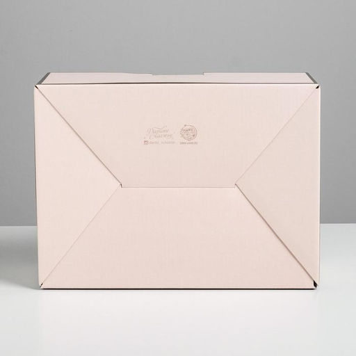 Коробка подарочная сборная, упаковка, Believe, 26 х 19 х 10 см